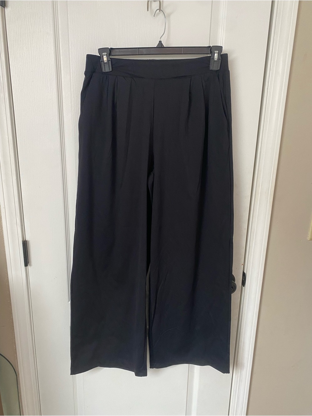 CALIA by Carrie Underwood Black Wide-Leg Pull-On Pants